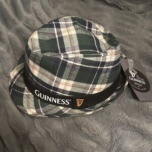 Guinness Green and Navy Tartan Bucket Hat